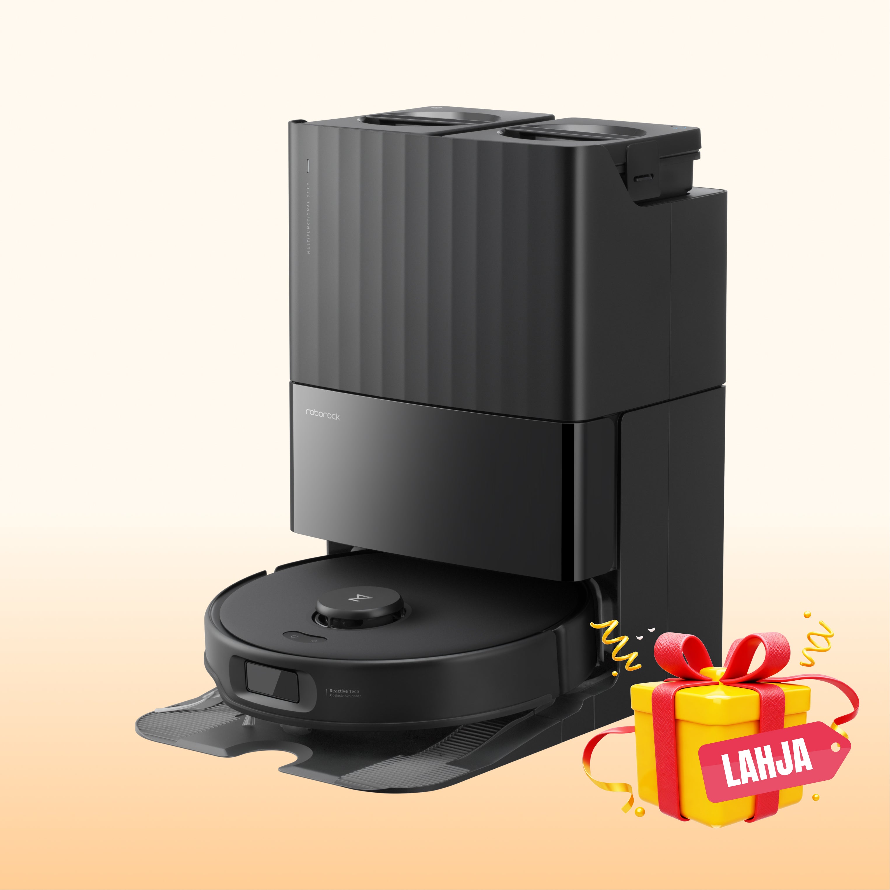 Roborock Qrevo Edge S5A -robotti-imuri monitoimitelakalla 3.0