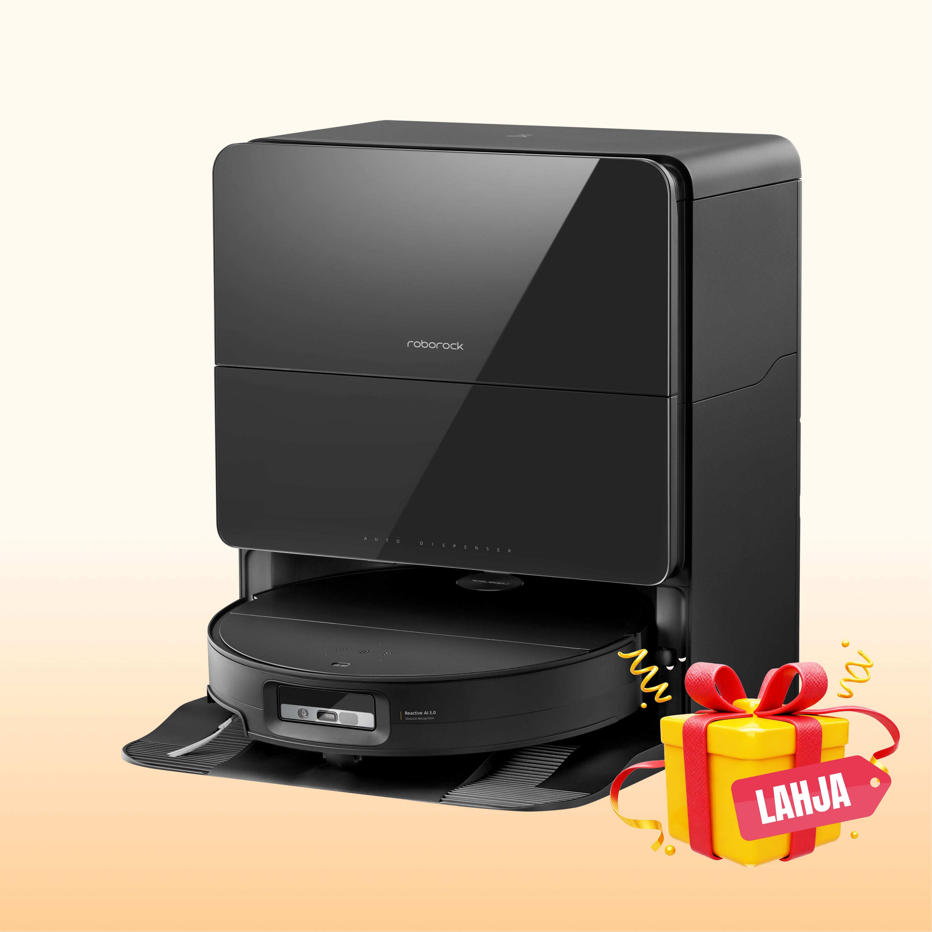 Roborock Saros 10 (Parannettu S8 MaxV Ultra) -robotti-imuri monitoimitelakalla 9-in-1