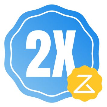 2× palkintopisteet
