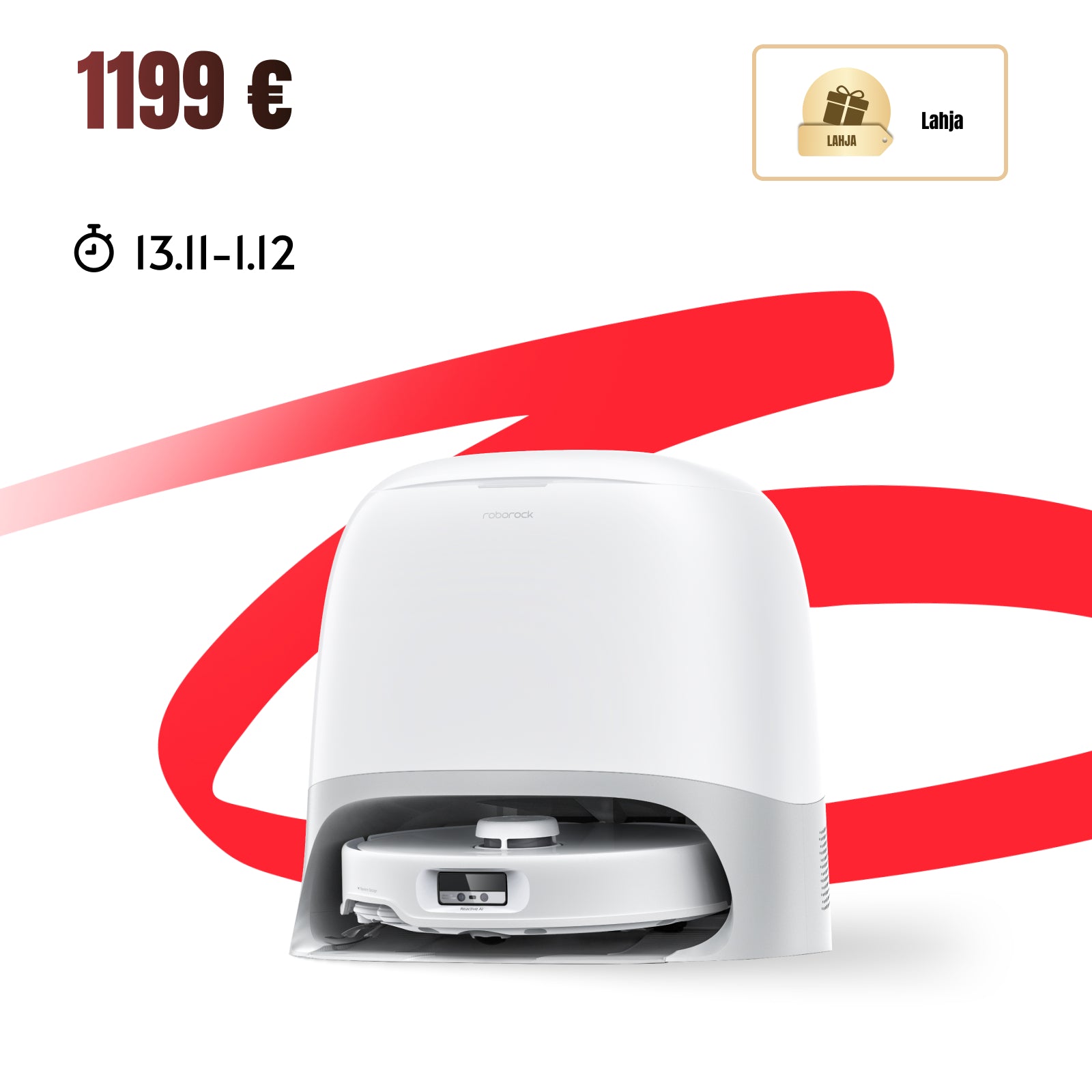 Roborock Qrevo Curv -robotti-imuri tyylikkäällä monitoimitelakalla 3.0