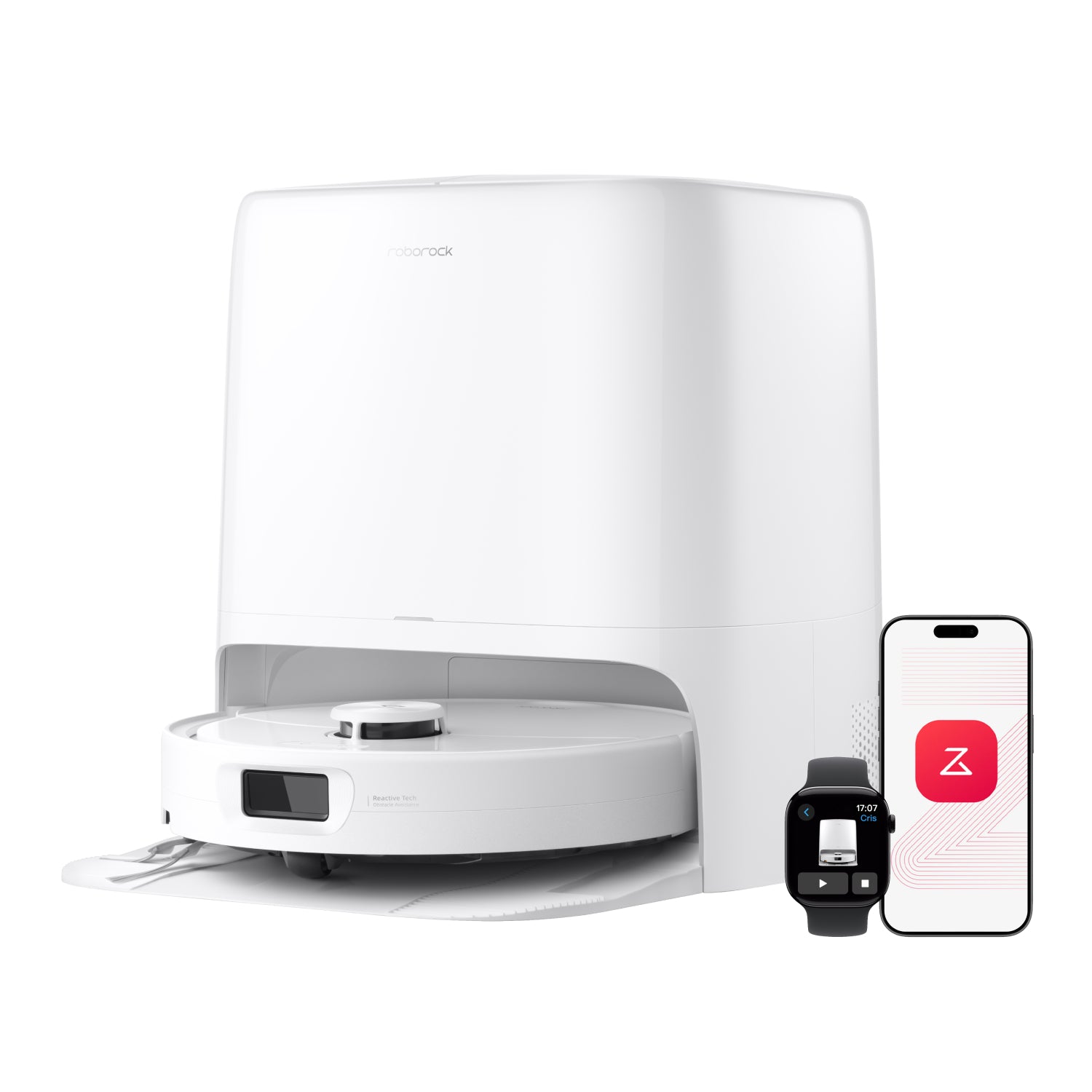 Roborock Qrevo 2 Pro -robotti-imuri automaattisella mopin irrotuksella