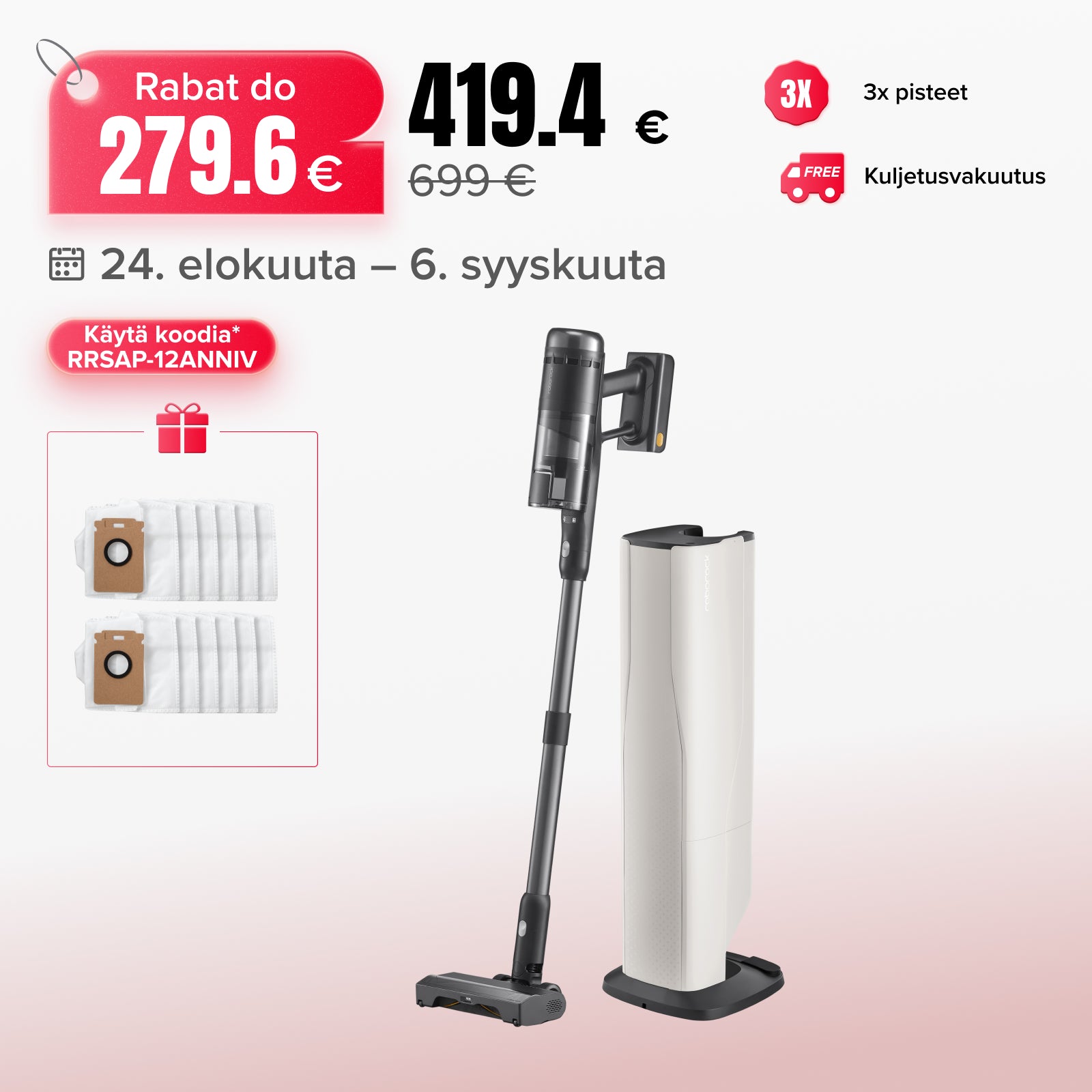 Roborock H60 Hub Ultra