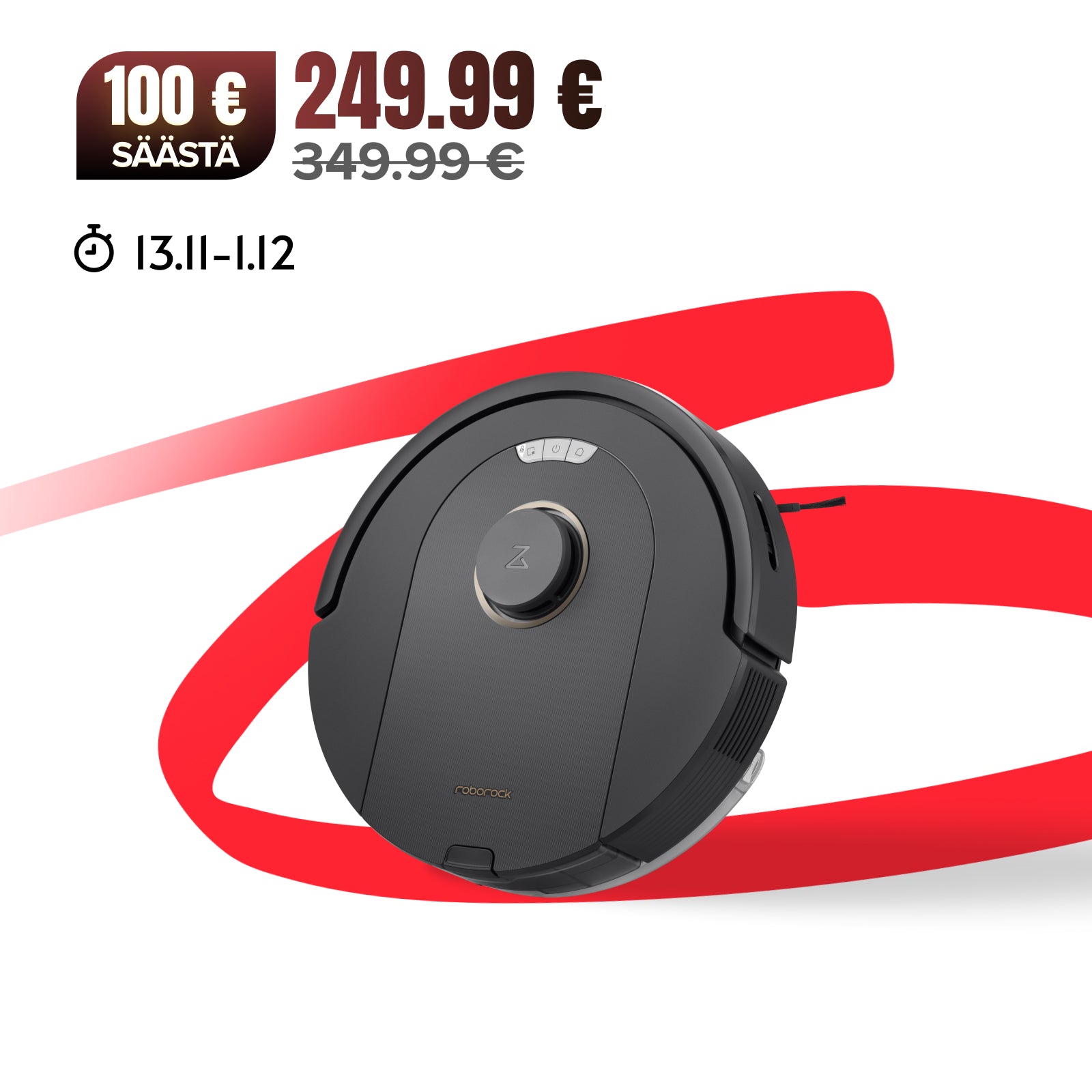 Roborock Q5 Pro -robotti-imuri ja -moppi - 5500 Pa Korkea Imuteho