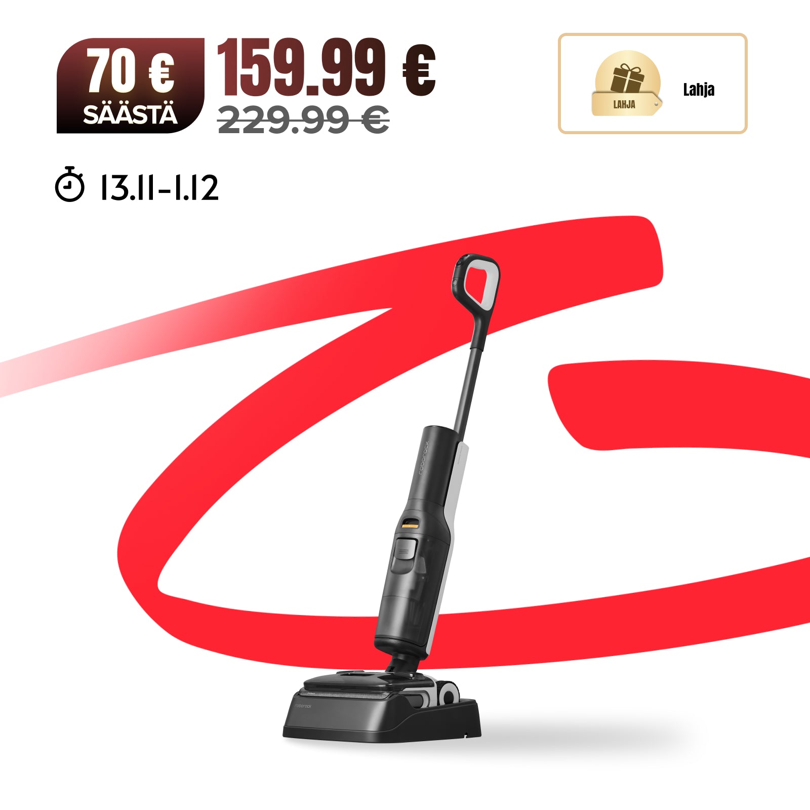 Roborock F25 XT (F25 ACE:n uusi versio) ja F25 ALT -märkä-kuivaimuri