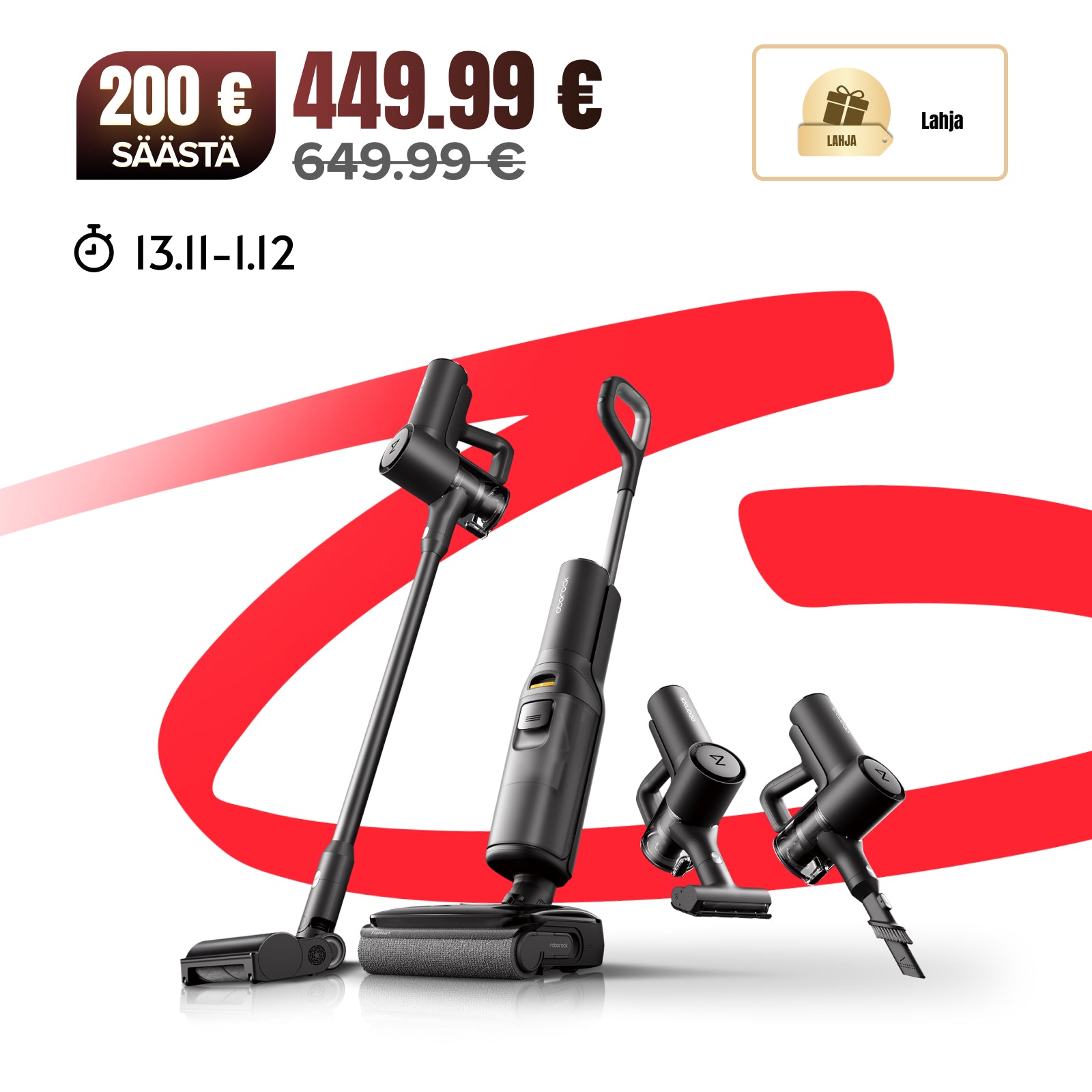 Roborock F25 ACE Combo ja F25 Combo 5-in-1 -märkä-kuivaimuri