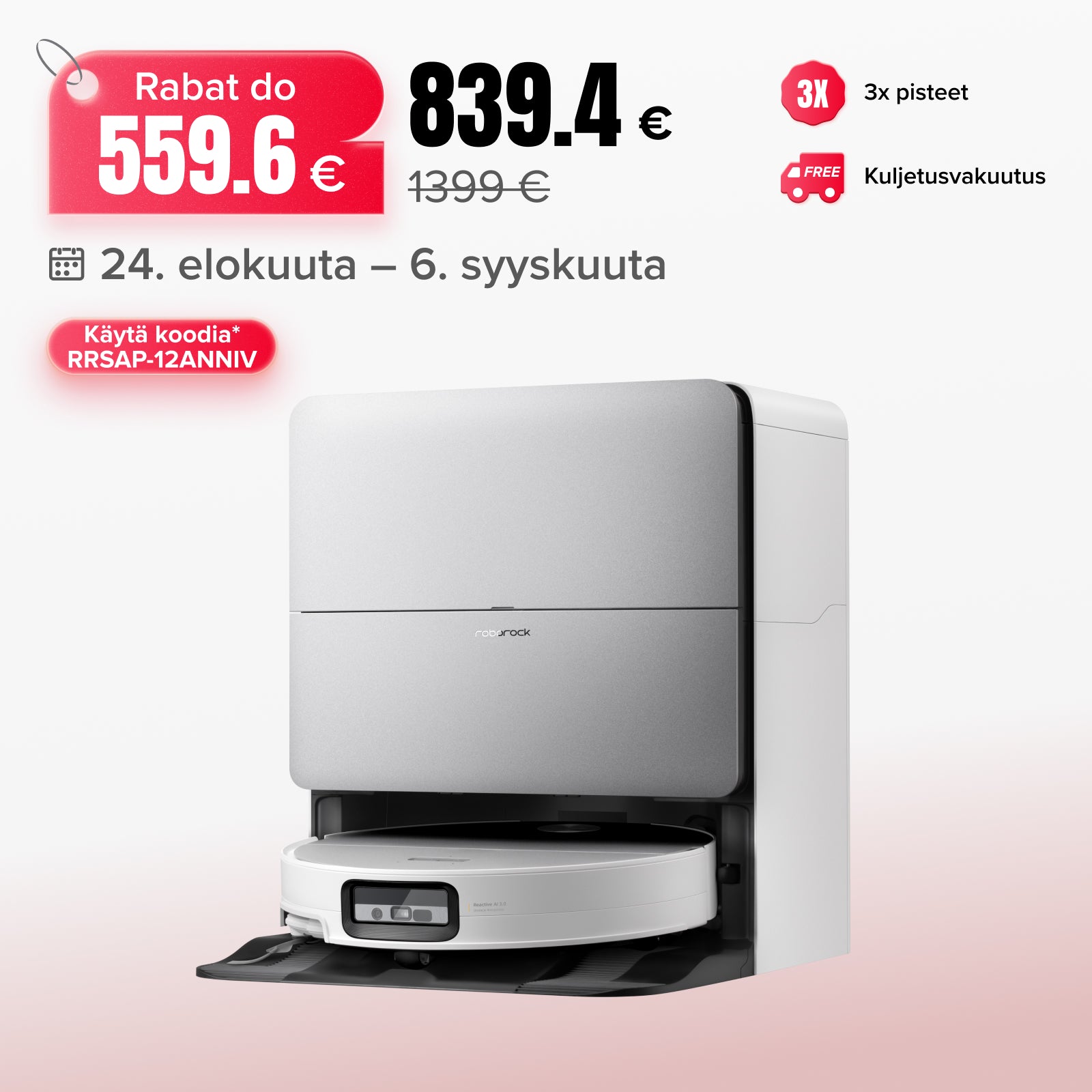 Roborock Saros 20 Sonic